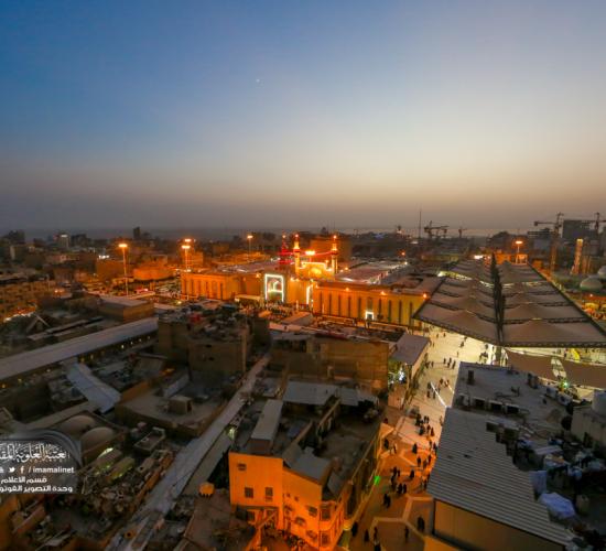 تقرير مصور : مدينة النجف الاشرف تتشح بالسواد في شهر محرم الحرام