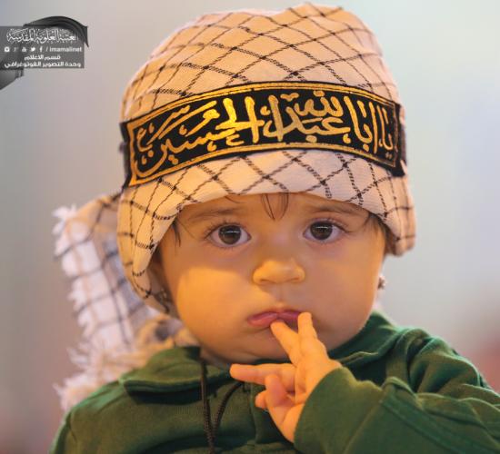 تقرير مصور : اطفال حسينيون على نهج اهاليهم يحيون بطريقتهم العزاء على سيد الشهداء