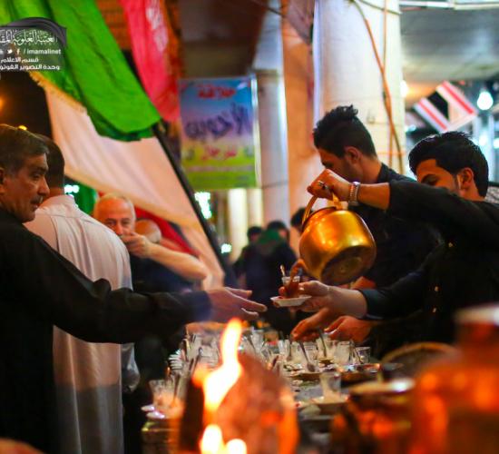 تقرير مصور : احياء ليلة التاسع من محرم الحرام في النجف الاشرف