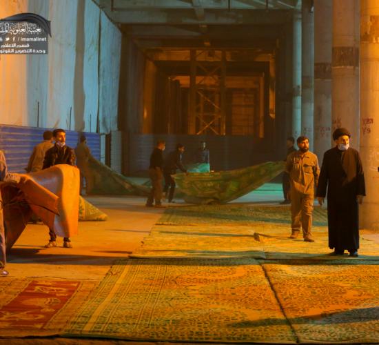 تقرير مصور : الامين العام للعتبة العلوية المقدسة يتفقد أحوال زائري الامام علي (عليه السلام) والخدمات المقدمة لهم