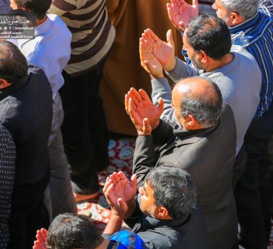 تقرير مصور : صلاة الجماعة في العتبة العلوية المقدسة