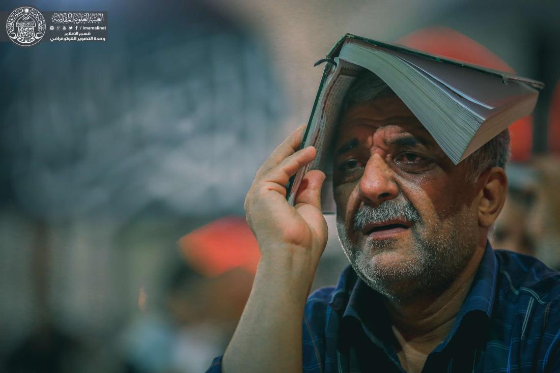 الأرجاء المباركة لمرقد أمير المؤمنين تشهد إحياء المراسم العبادية في الليلة التاسعة عشر أولى ليالي القدر في شهر رمضان المبارك | 
