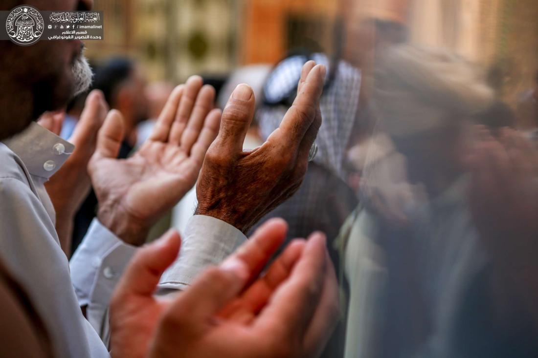 اقامة صلاة عيد الفطر المبارك في الصحن العلوي الشريف | 