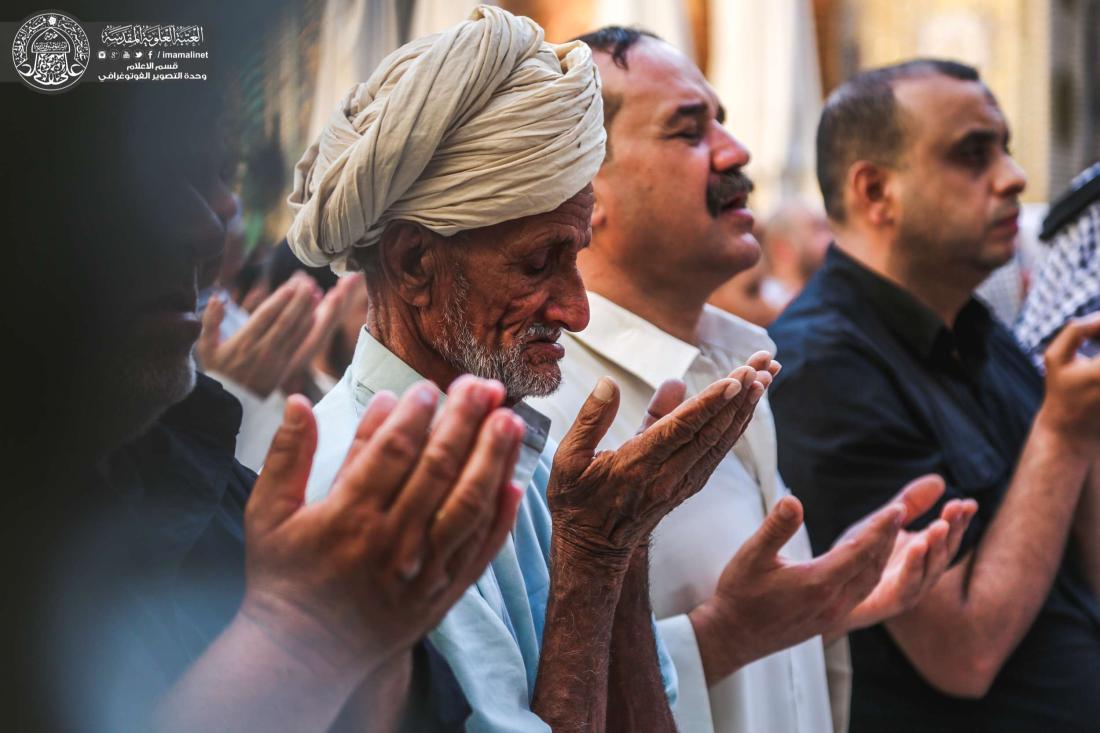 اقامة صلاة عيد الفطر المبارك في الصحن العلوي الشريف | 