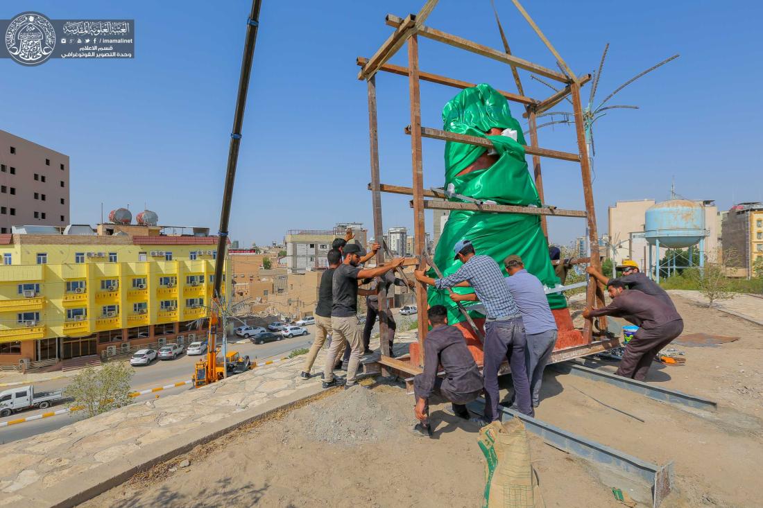 العتبة العلوية المقدسة تكمل إستعداداتها لإستقبال عيد الغدير الاغر .. | 