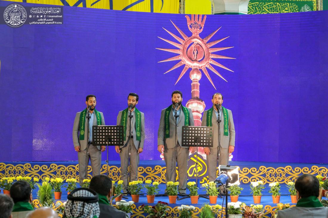 فعاليات مهرجان الغدير السابع لليوم الثاني في الصحن الحيدري الشريف. | 