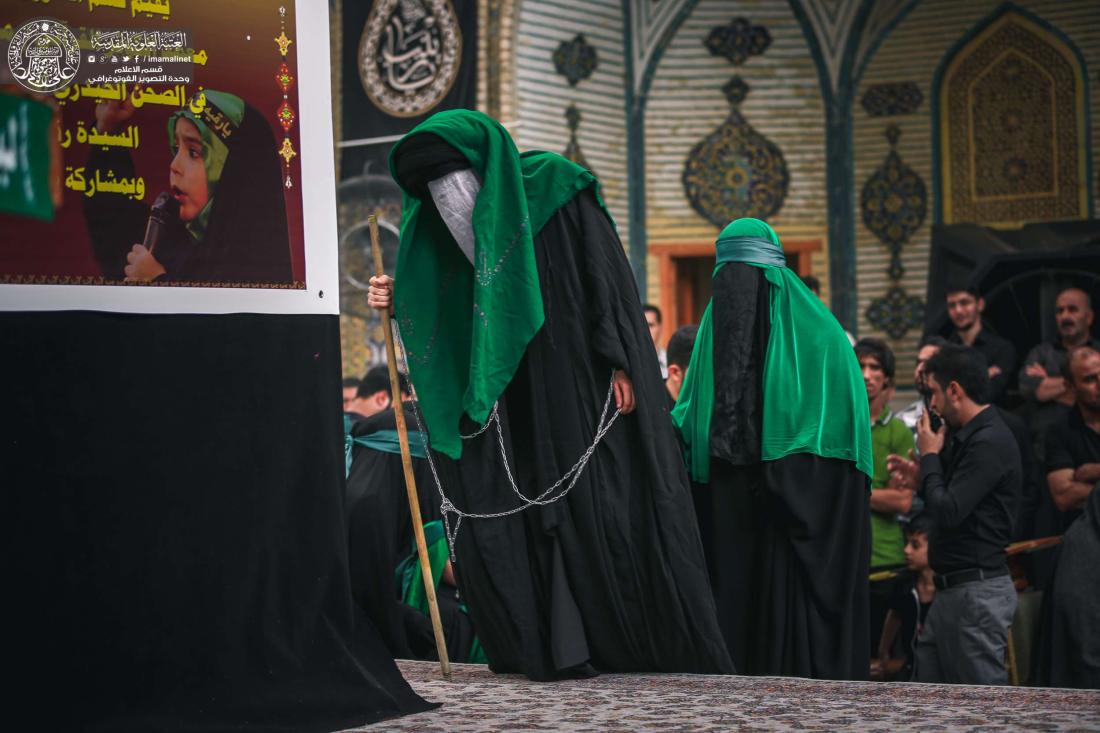 مهرجان السيدة رقية السنوي في الصحن الحيدري الشريف في ذكرى استشهاد السيدة رقية في يوم 5 صفر الاغر . | 