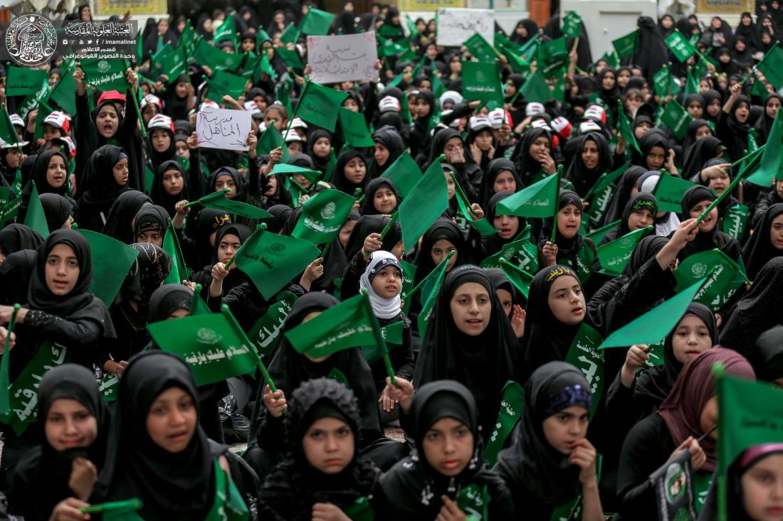 مهرجان السيدة رقية السنوي في الصحن الحيدري الشريف في ذكرى استشهاد السيدة رقية في يوم 5 صفر الاغر . | 