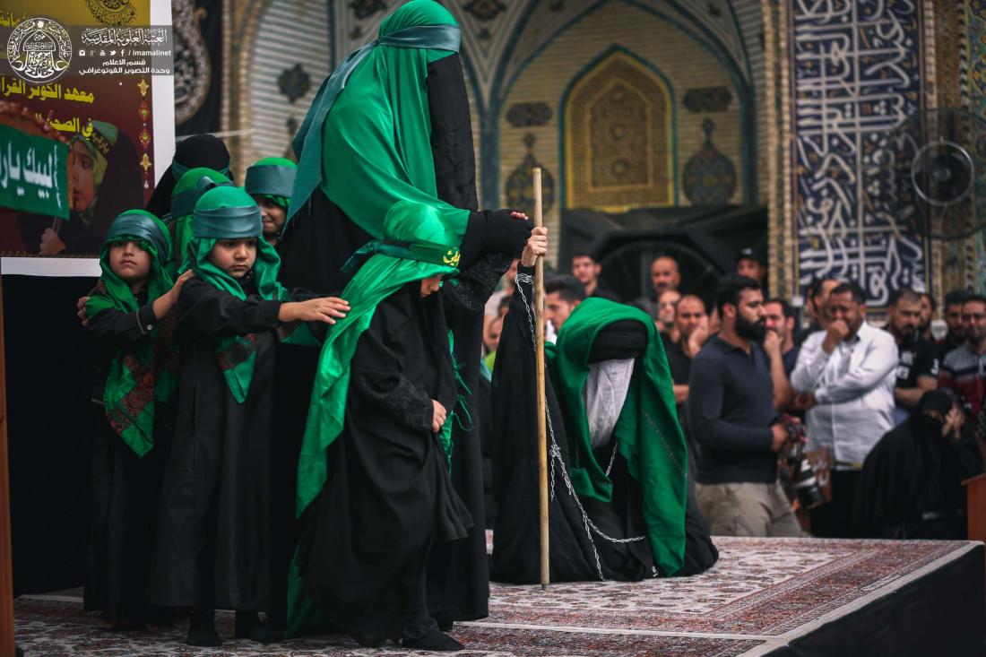 مهرجان السيدة رقية السنوي في الصحن الحيدري الشريف في ذكرى استشهاد السيدة رقية في يوم 5 صفر الاغر . | 