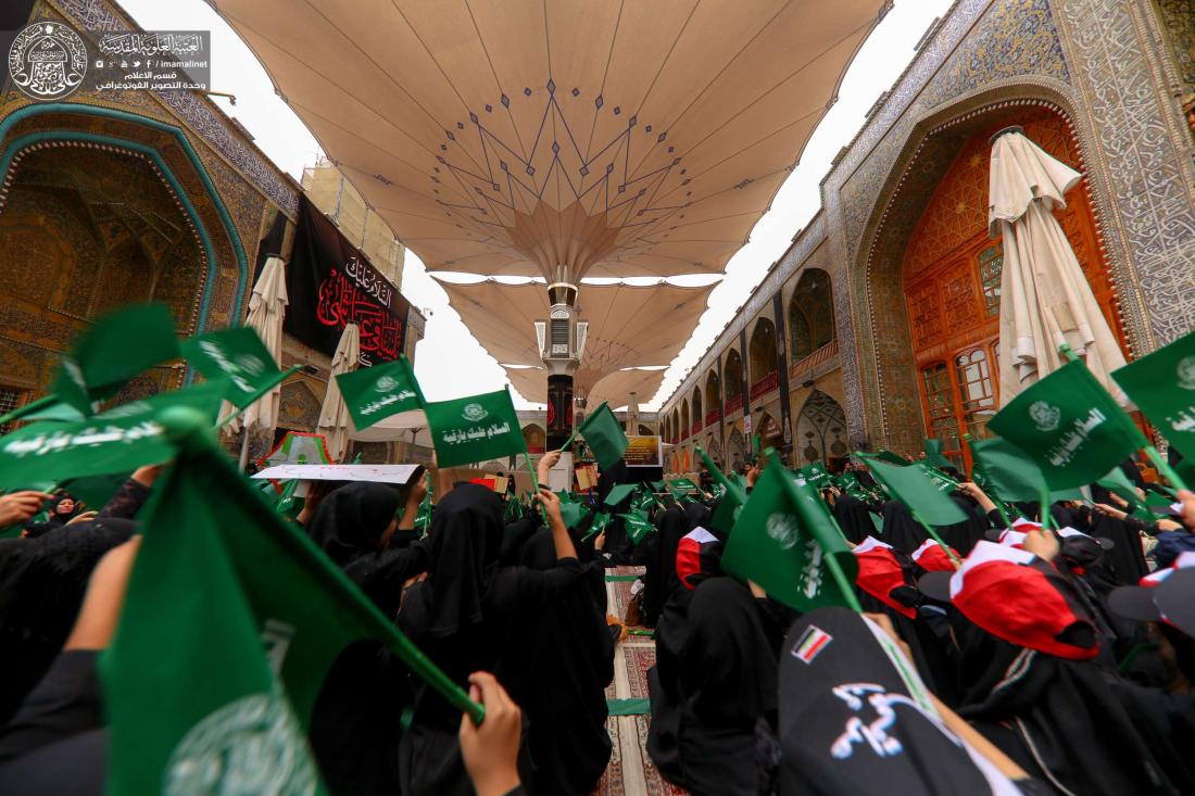 مهرجان السيدة رقية السنوي في الصحن الحيدري الشريف في ذكرى استشهاد السيدة رقية في يوم 5 صفر الاغر . | 