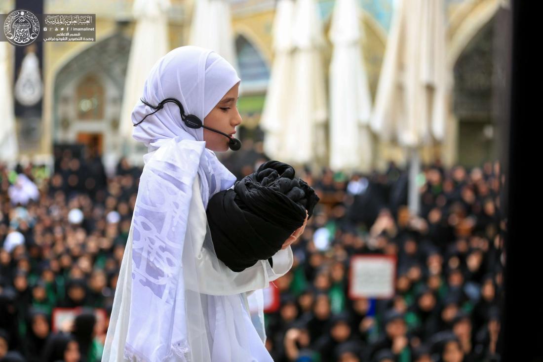 مهرجان السيدة رقية السنوي في الصحن الحيدري الشريف في ذكرى استشهاد السيدة رقية في يوم 5 صفر الاغر . | 