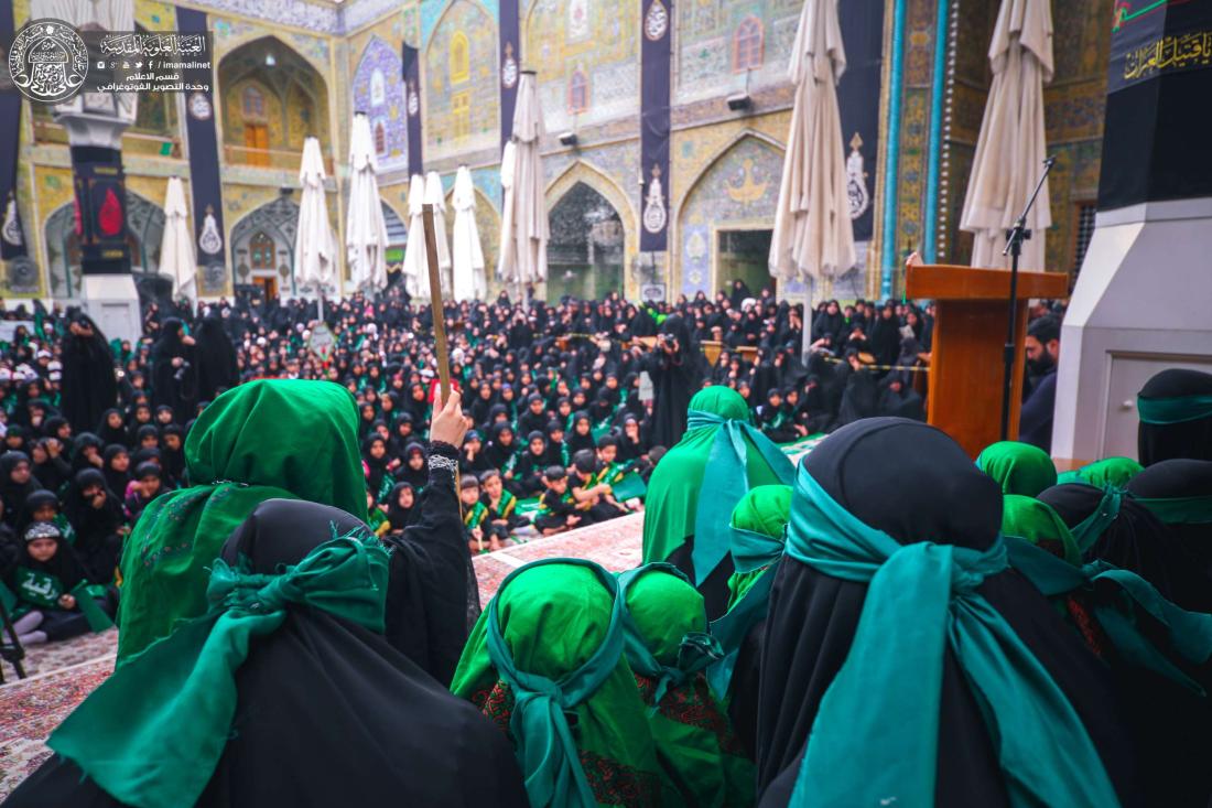 مهرجان السيدة رقية السنوي في الصحن الحيدري الشريف في ذكرى استشهاد السيدة رقية في يوم 5 صفر الاغر . | 