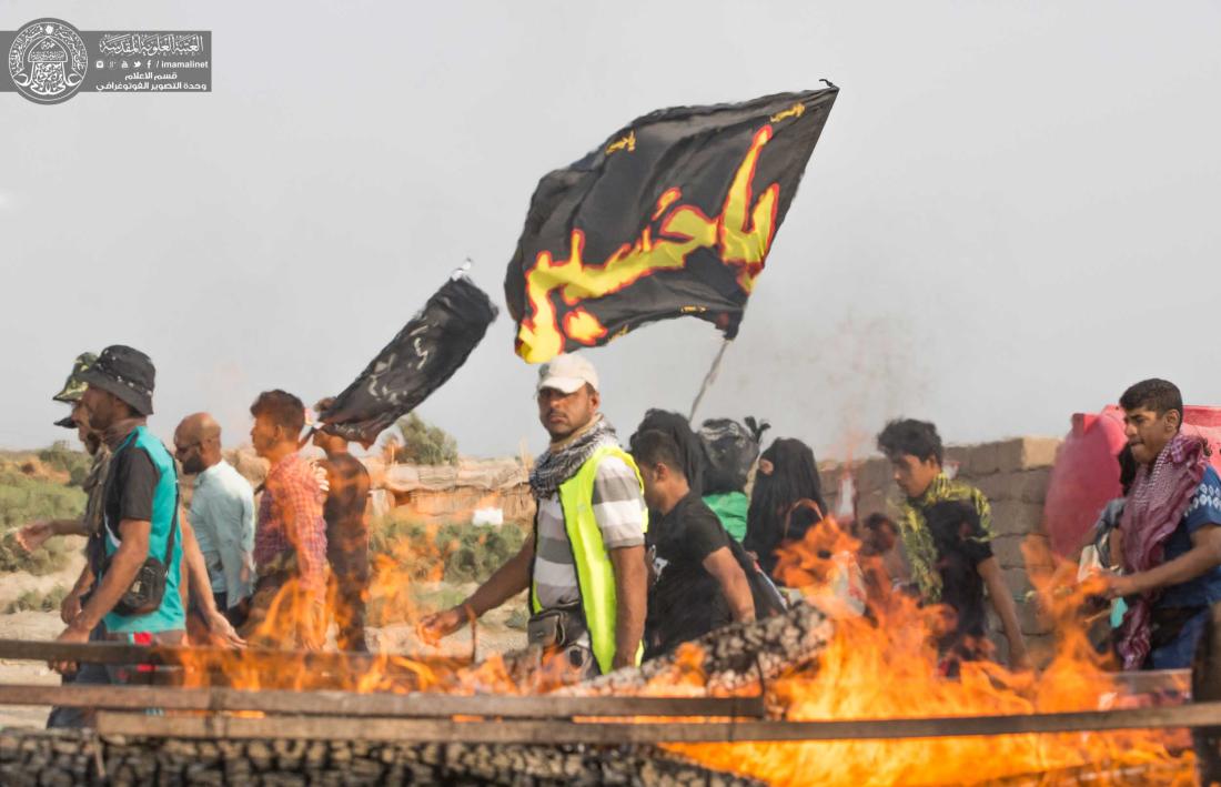 العاشقون يواصلون مسيرتهم نحو كربلاء الخلود رغم كل الظروف . | 