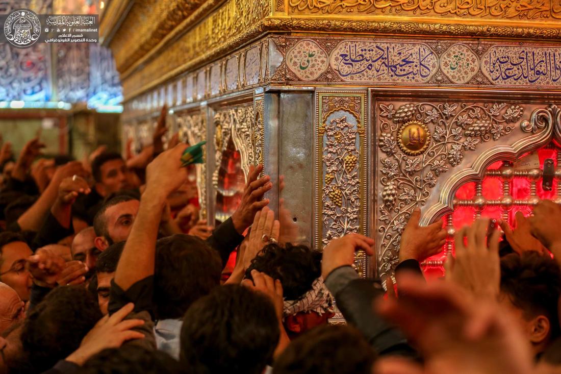 جموع مليونية من الزائرين تتوافد على مرقد أمير المؤمنين (ع) لإحياء ذكرى وفاة النبي محمد (صلى الله عليه واله وسلم) | 