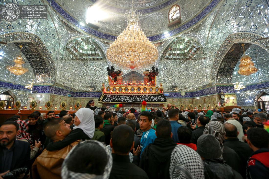 محبو آل البيت (عليهم السلام) يحيون ذكرى وفاة القاسم بن الإمام موسى بن جعفر (عليه السلام) | 
