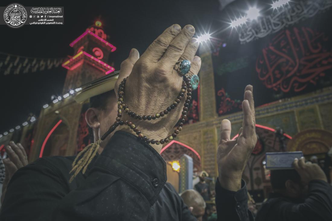 رفع المصاحف في ليلة القدر المباركة 21 من رمضان المبارك في المرقد العلوي المطهر | 