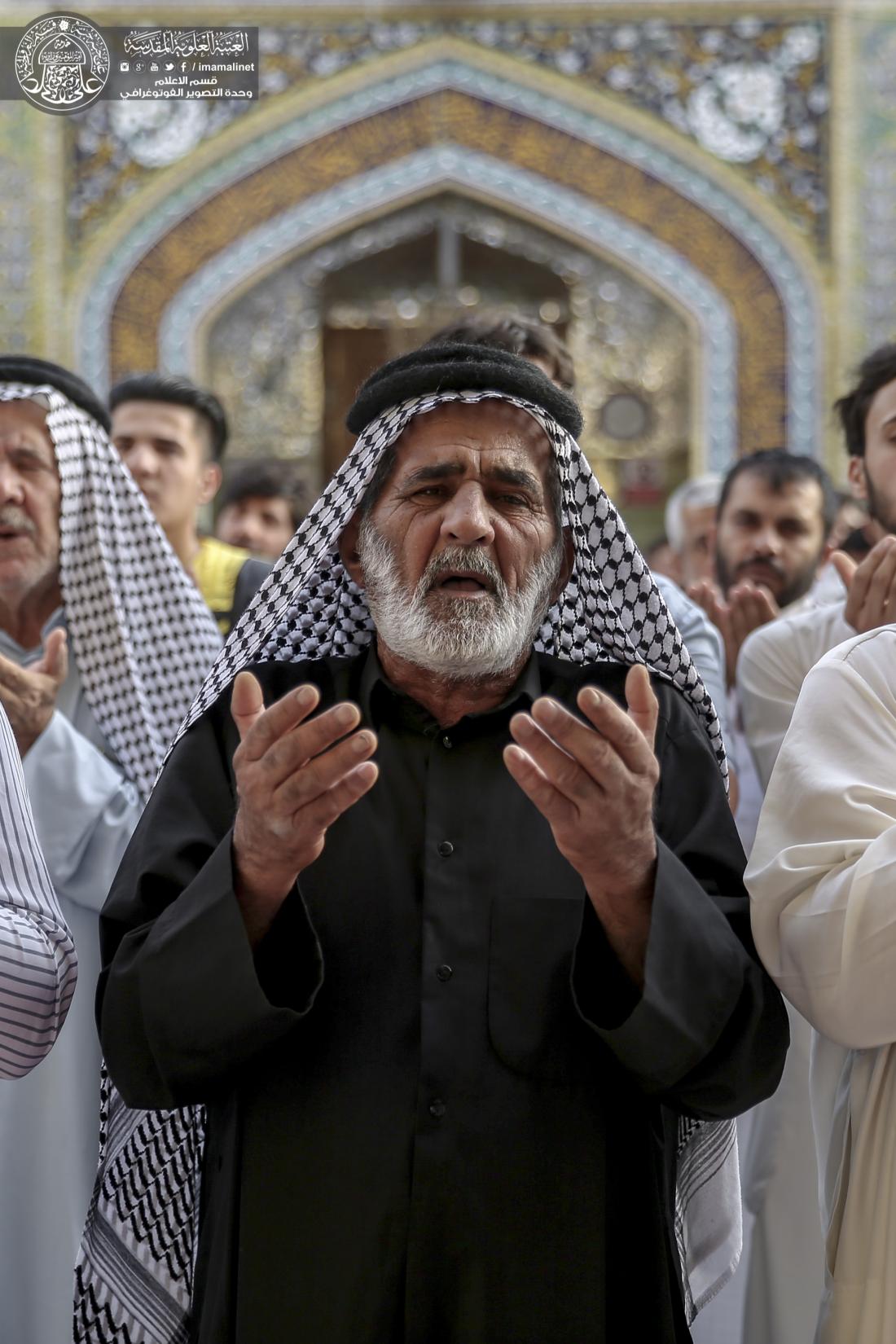 إقامة صلاة عيد الفطر المبارك في رحاب الصحن الحيدري الشريف  | 