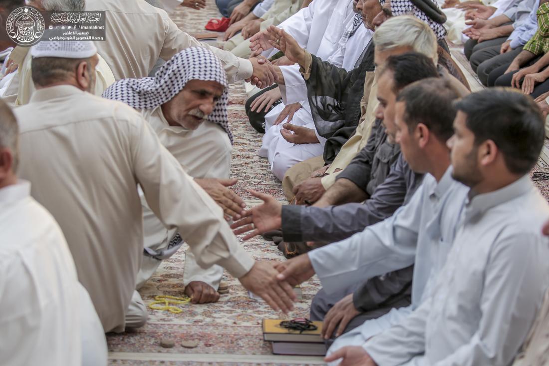 إقامة صلاة عيد الفطر المبارك في رحاب الصحن الحيدري الشريف  | 