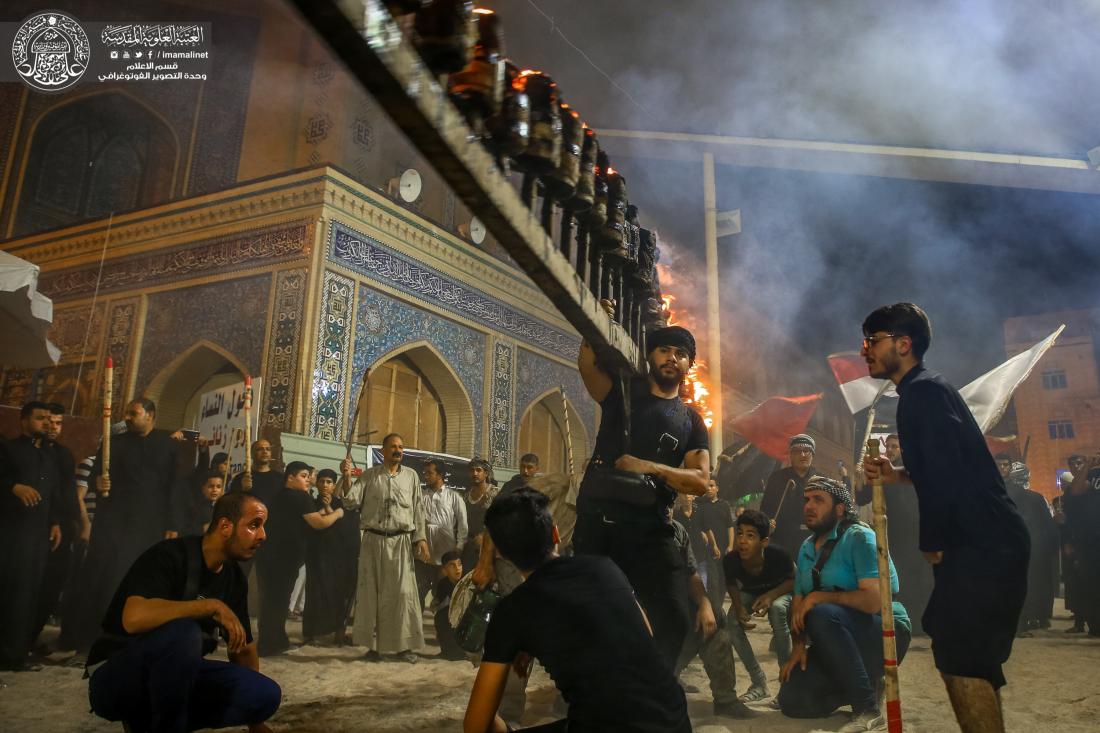 إحياء شعيرة المشاعل في الليلة الثامنة من شهر محرم الحرام 1441هـ | 