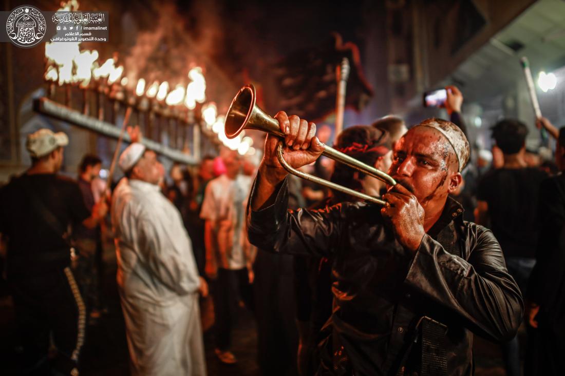 أهالي النجف الأشرف يواصلون إحياء تراثهم الحسيني ومع شعيرة المشاعل في ليلتها الثانية | 