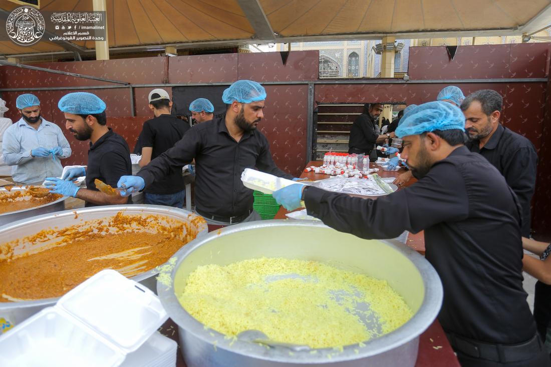 مضيف العتبة العلوية يكثف جهوده بفتح خمسة مواقع لضيافة الزائرين في موسم زيارة الأربعين | 