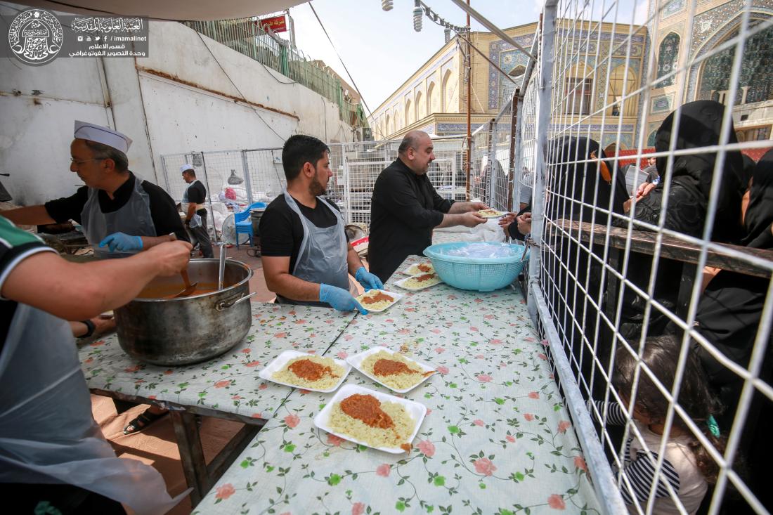 مضيف العتبة العلوية يكثف جهوده بفتح خمسة مواقع لضيافة الزائرين في موسم زيارة الأربعين | 