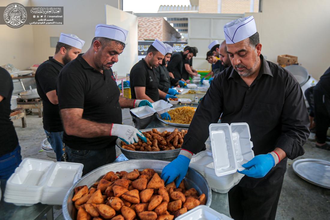 "استراحة المرتضى" التابعة للعتبة العلوية .. خدمات متعددة واستنفار كامل لراحة زائري الأربعين | 