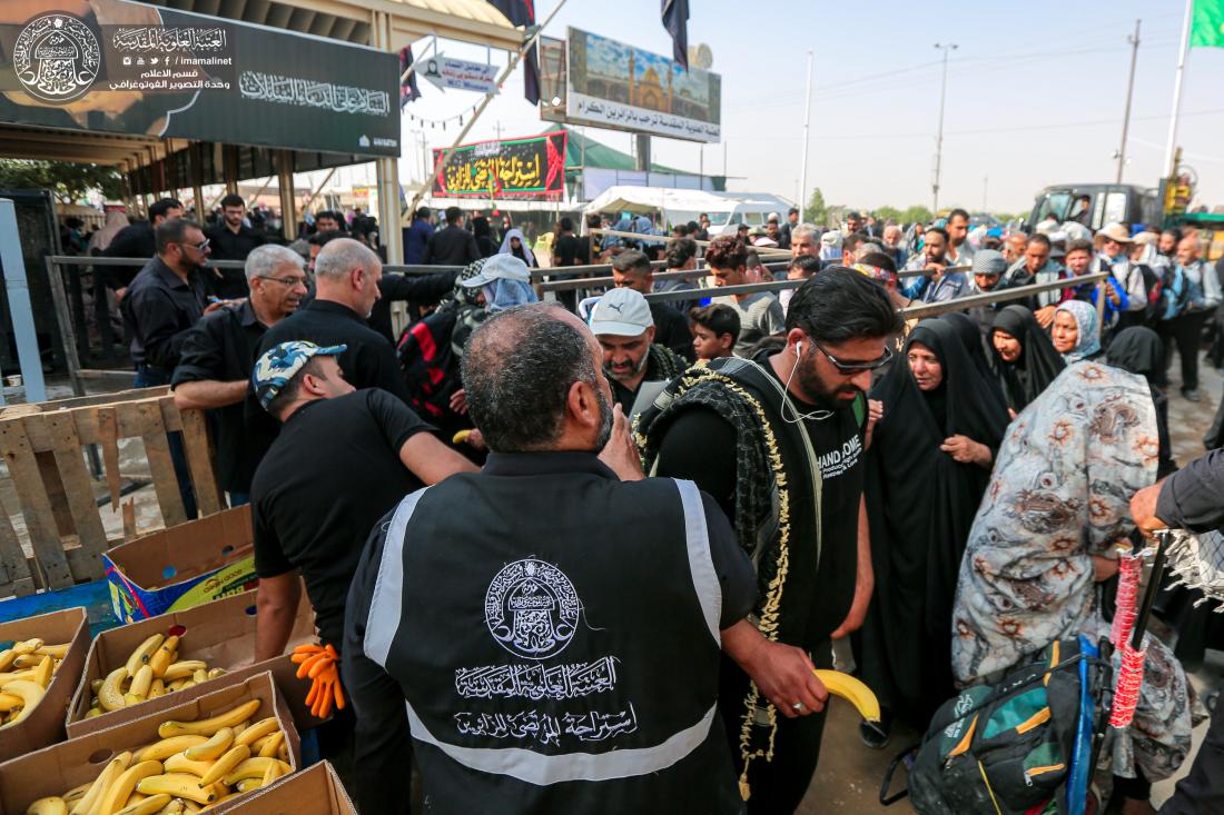 "استراحة المرتضى" التابعة للعتبة العلوية .. خدمات متعددة واستنفار كامل لراحة زائري الأربعين | 