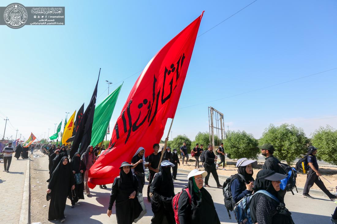 الأمين العام للعتبة العلوية واللجنة العليا المشرفة على زيارة الأربعين يتفقدون مواقع الضيافة والاستراحة المعدة لخدمة زائري الأربعين | 