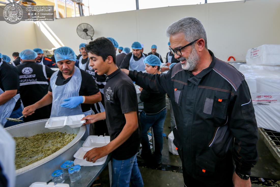 الأمين العام للعتبة العلوية واللجنة العليا المشرفة على زيارة الأربعين يتفقدون مواقع الضيافة والاستراحة المعدة لخدمة زائري الأربعين | 