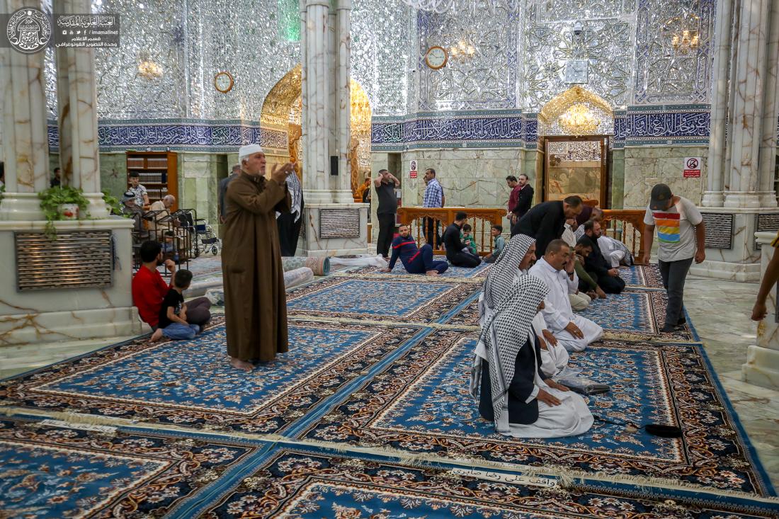 تيمناً بالمولد النبوي الكريم...إدارة العتبة العلوية المقدسة تفرش المرقد المطهر بأفخر أنواع السجاد وتفتتح أجهزة التعطير الالكترونية وقواطع الساتنلس ستيل | 