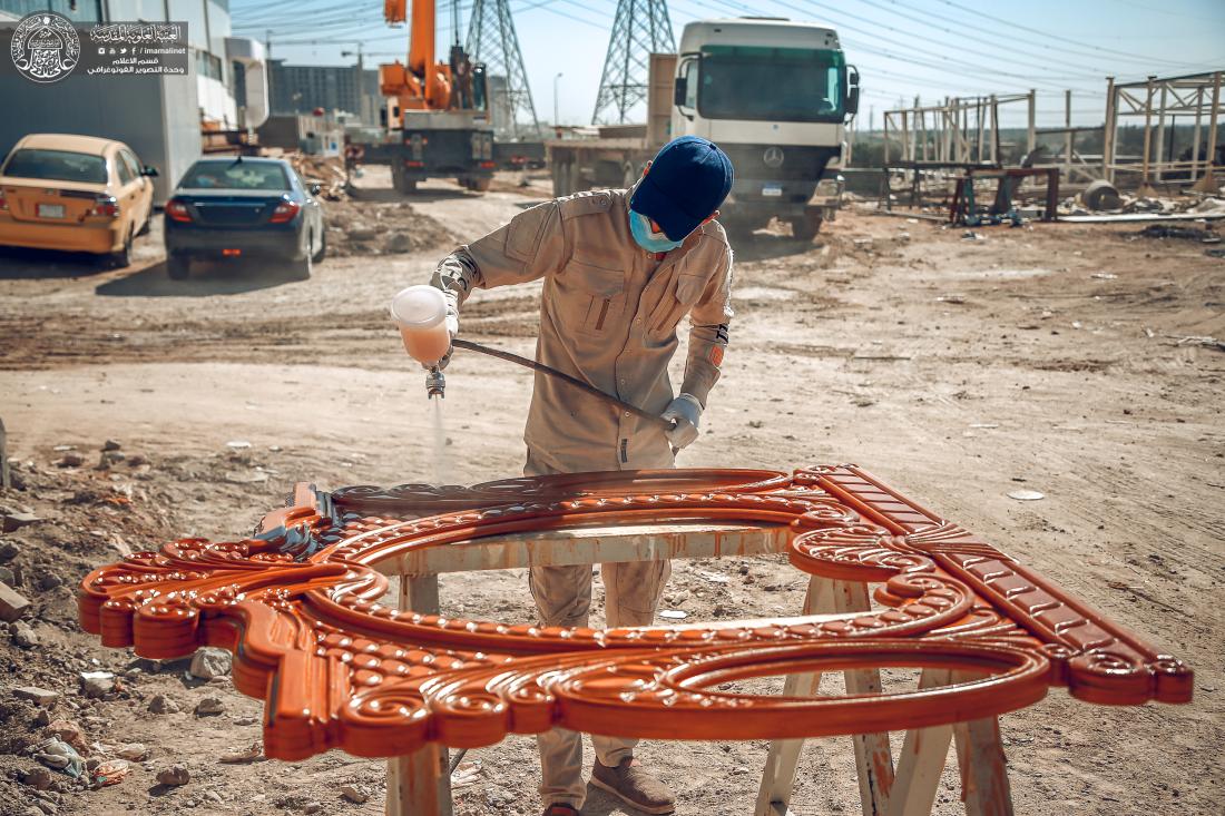 شعبة النجارة في العتبة العلوية المقدسة .. جهود كبيرة في رفد الموسسات الحكومية والأهلية في الاثاث الخشبي فضلاً عن احتياجات العتبة المقدسة  | 