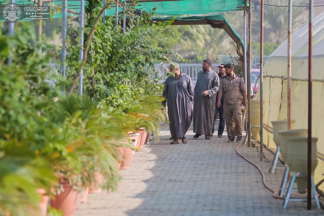 مشتل العتبة العلوية المقدسة.. خدمات تنافسية لخدمة مواطني النجف الأشرف | 
