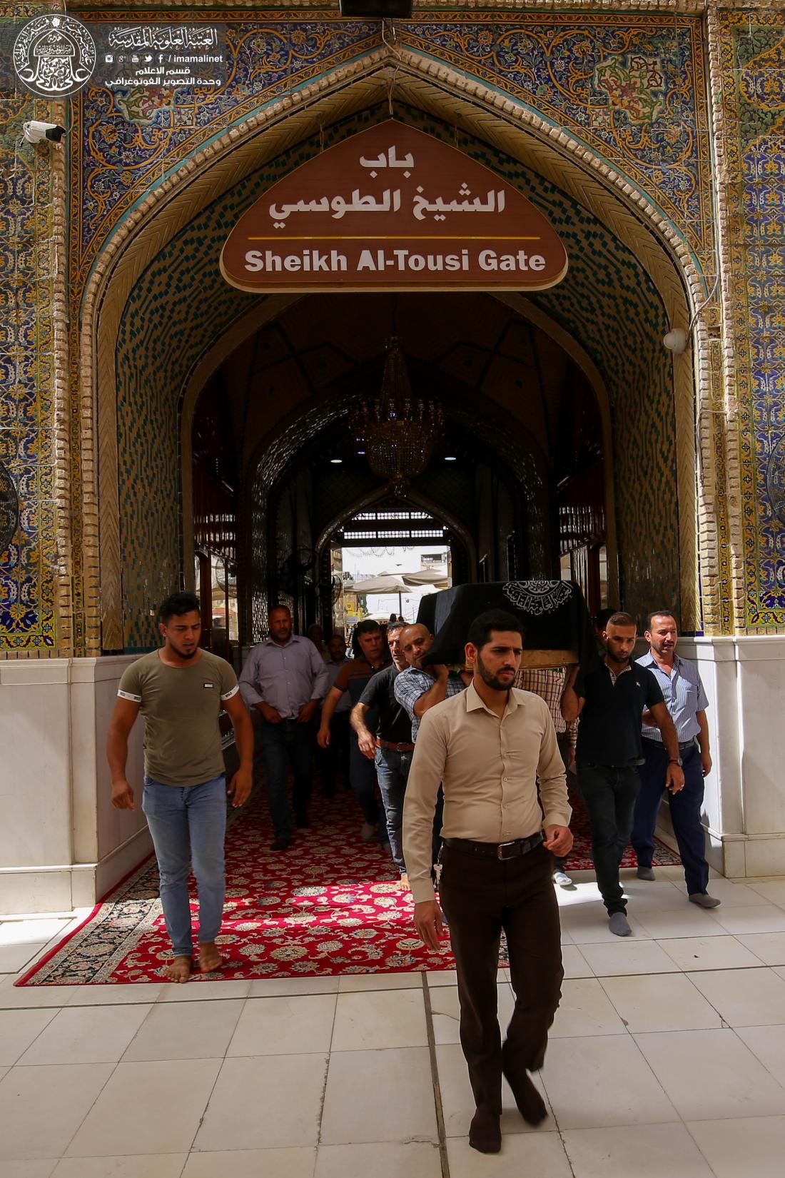 شعبة خدمات الجنائز في العتبة العلوية.. عمل دؤوب لتقديم الخدمات المجانية لنقل جثامين الشهداء والجنائز القادمة من كل أنحاء المعمورة.. وعلى مدار الساعة | 