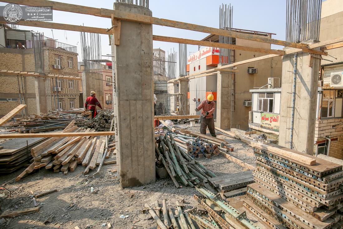 ارتفاع نسب الانجاز في مركز السجاد الصحي في شارع زين العابدين (ع)  التابع للعتبة العلوية المقدسة | 