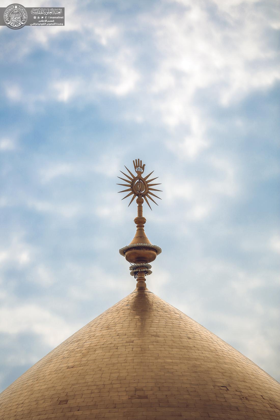 أجمل الصور التي تم التقاطها لمرقد الامام علي (عليه السلام) لهذا الشهر . | 