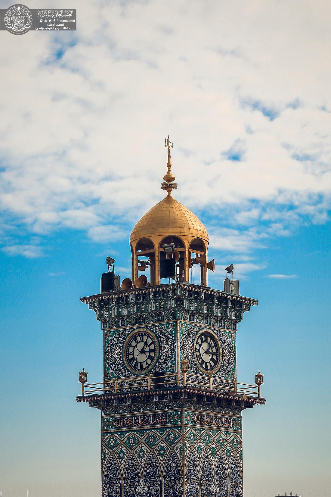 أجمل الصور التي تم التقاطها لمرقد الامام علي (عليه السلام) لهذا الشهر . | 