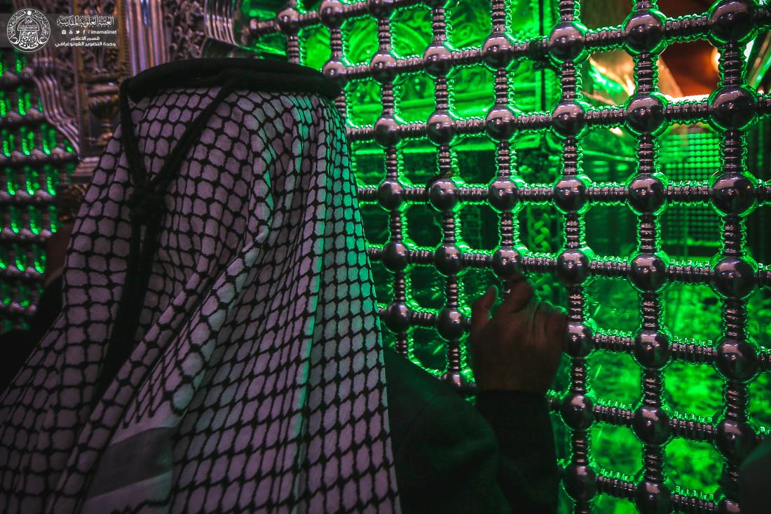 أجمل الصور التي تم التقاطها لمرقد الامام علي (عليه السلام) لهذا الشهر . | 