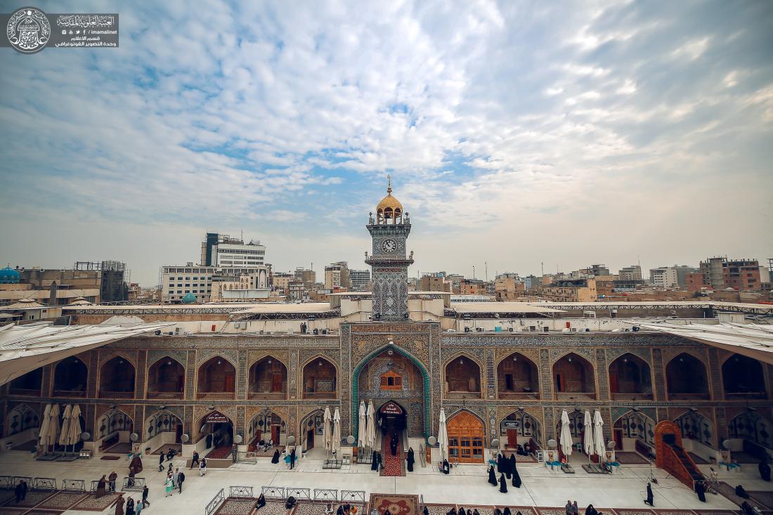 أجمل الصور التي تم التقاطها لمرقد الامام علي (عليه السلام) لهذا الشهر . | 