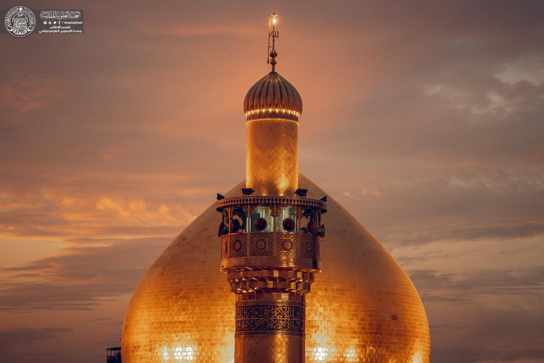 أجمل الصور التي تم التقاطها لمرقد الامام علي (عليه السلام) لهذا الشهر . | 