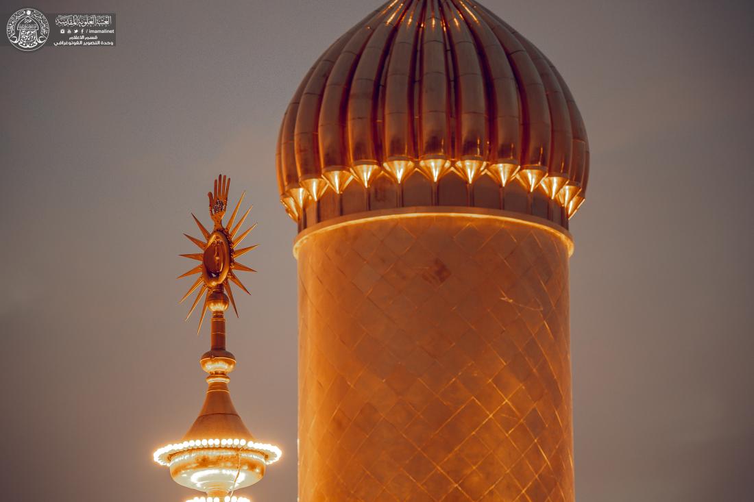 أجمل الصور التي تم التقاطها لمرقد الامام علي (عليه السلام) لهذا الشهر . | 