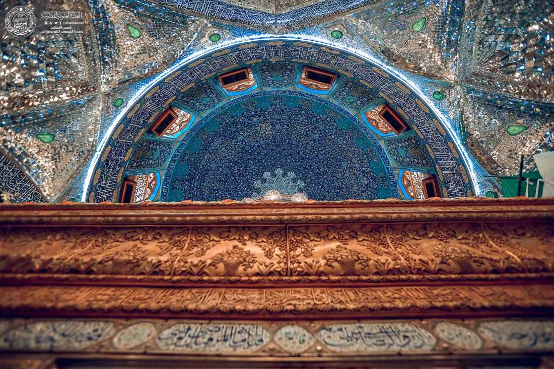 أجمل الصور التي تم التقاطها لمرقد الامام علي (عليه السلام) لهذا الشهر . | 