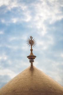 القبة الشريفة حديثا