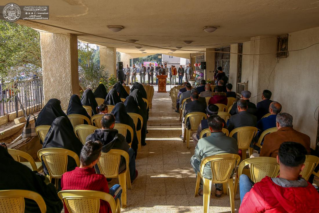 العتبة العلوية المقدسة تفتتح بالتعاون مع اتحاد الصناعات العراقي السوق المركزي وتعرض فيه منتجات حرفيّة متنوعة   | 