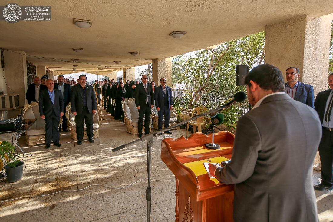 العتبة العلوية المقدسة تفتتح بالتعاون مع اتحاد الصناعات العراقي السوق المركزي وتعرض فيه منتجات حرفيّة متنوعة   | 