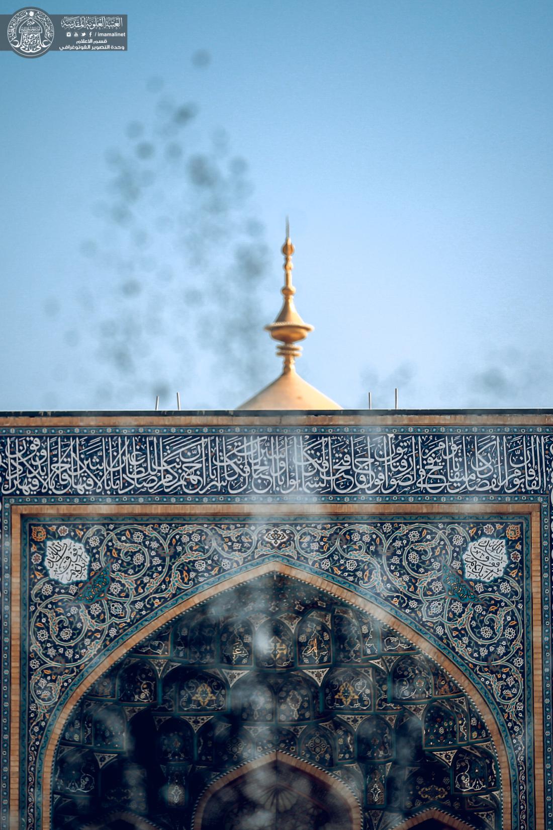 جهود متواصلة ونسب انجاز متقدمة في صحن السيدة فاطمة الزهراء (عليها السلام) وفنون العمارة الاسلامية تتجلى في اروقته | 