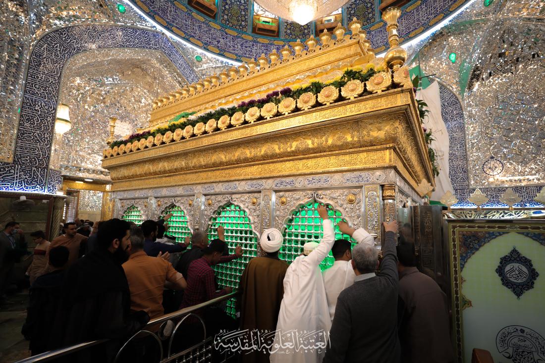 اجواء العتبة العلوية المقدسة في يوم مولد اسد الله الغالب علي بن ابي طالب (سلام الله عليه) | 