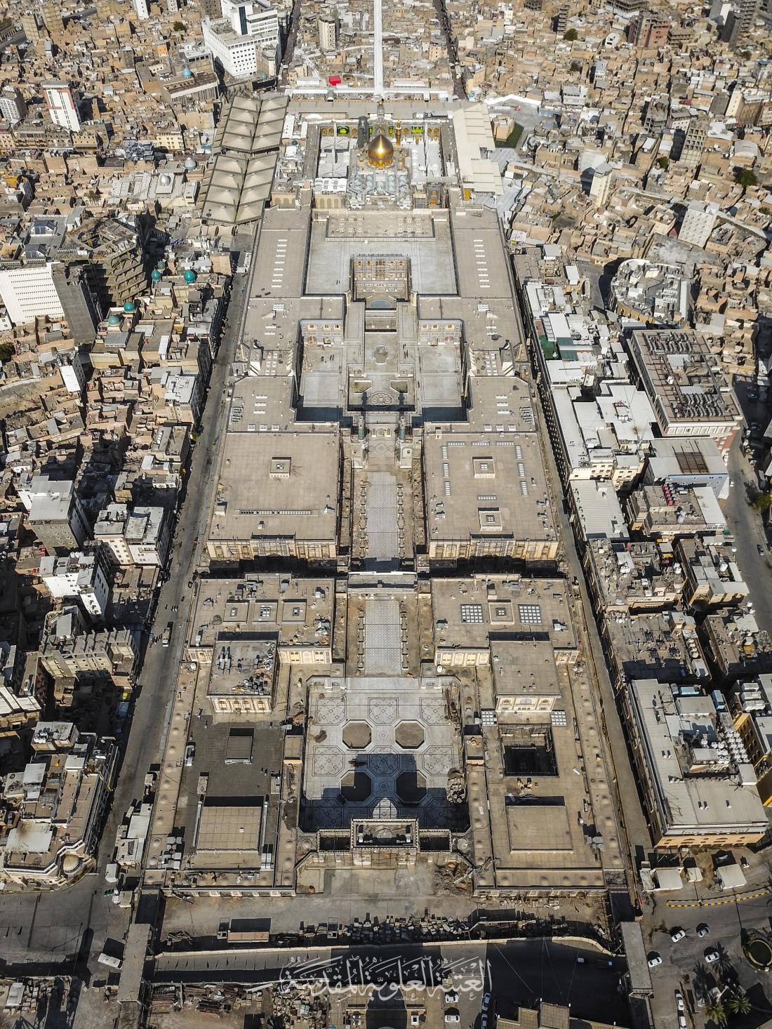 صحن فاطمة الزهراء عليها السلام - فن العمارة الاسلامية في صور | 