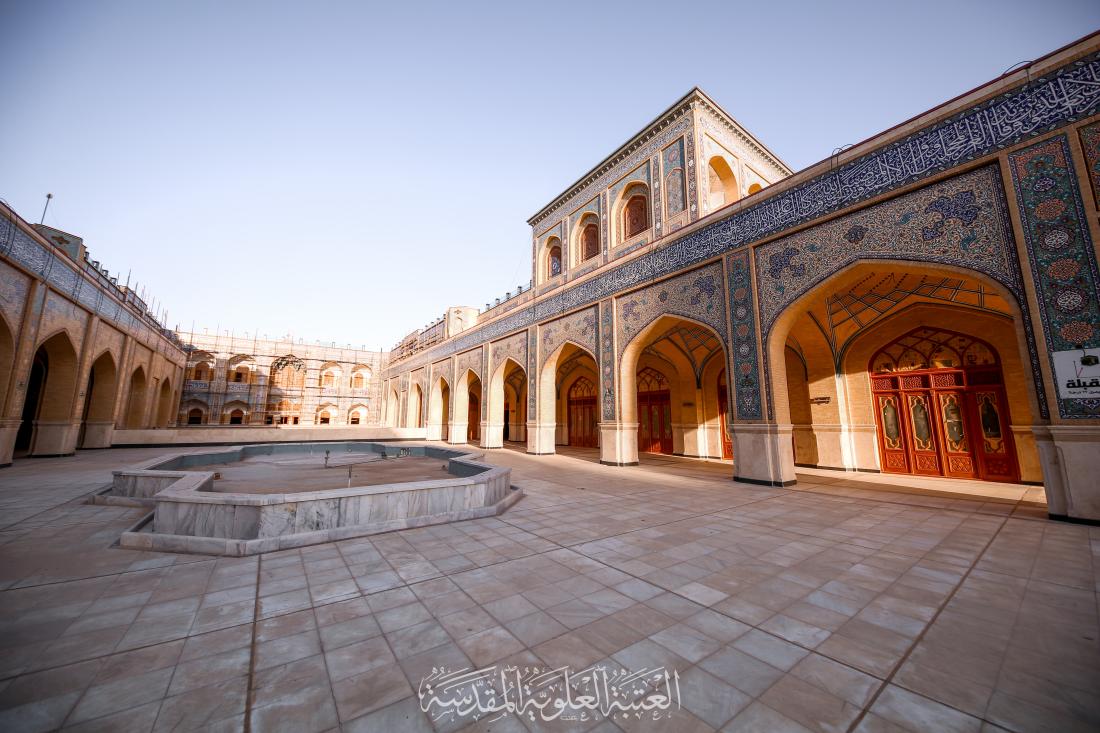 صحن فاطمة الزهراء عليها السلام - فن العمارة الاسلامية في صور | 