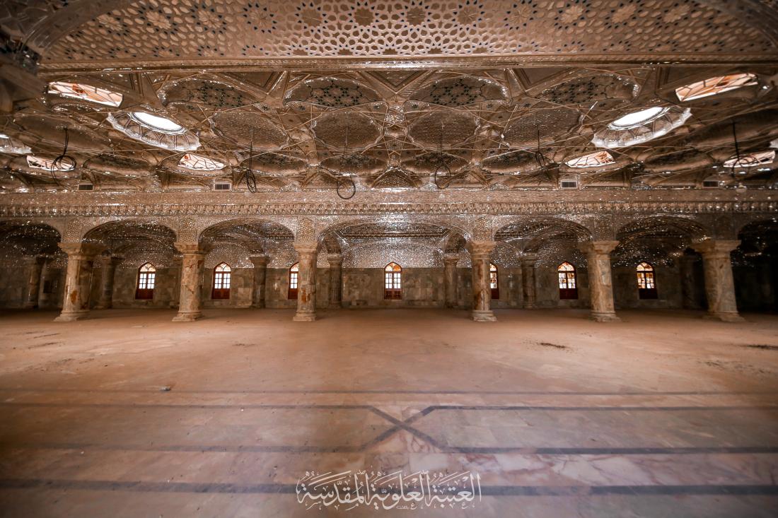 صحن فاطمة الزهراء عليها السلام - فن العمارة الاسلامية في صور | 